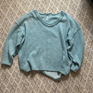 Free People over sized sweatshirt